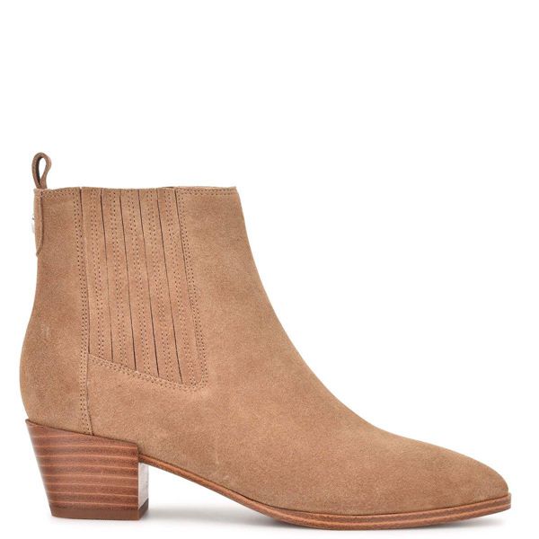 Nine West Applez Brown Ankle Boots | South Africa 23P62-5K12